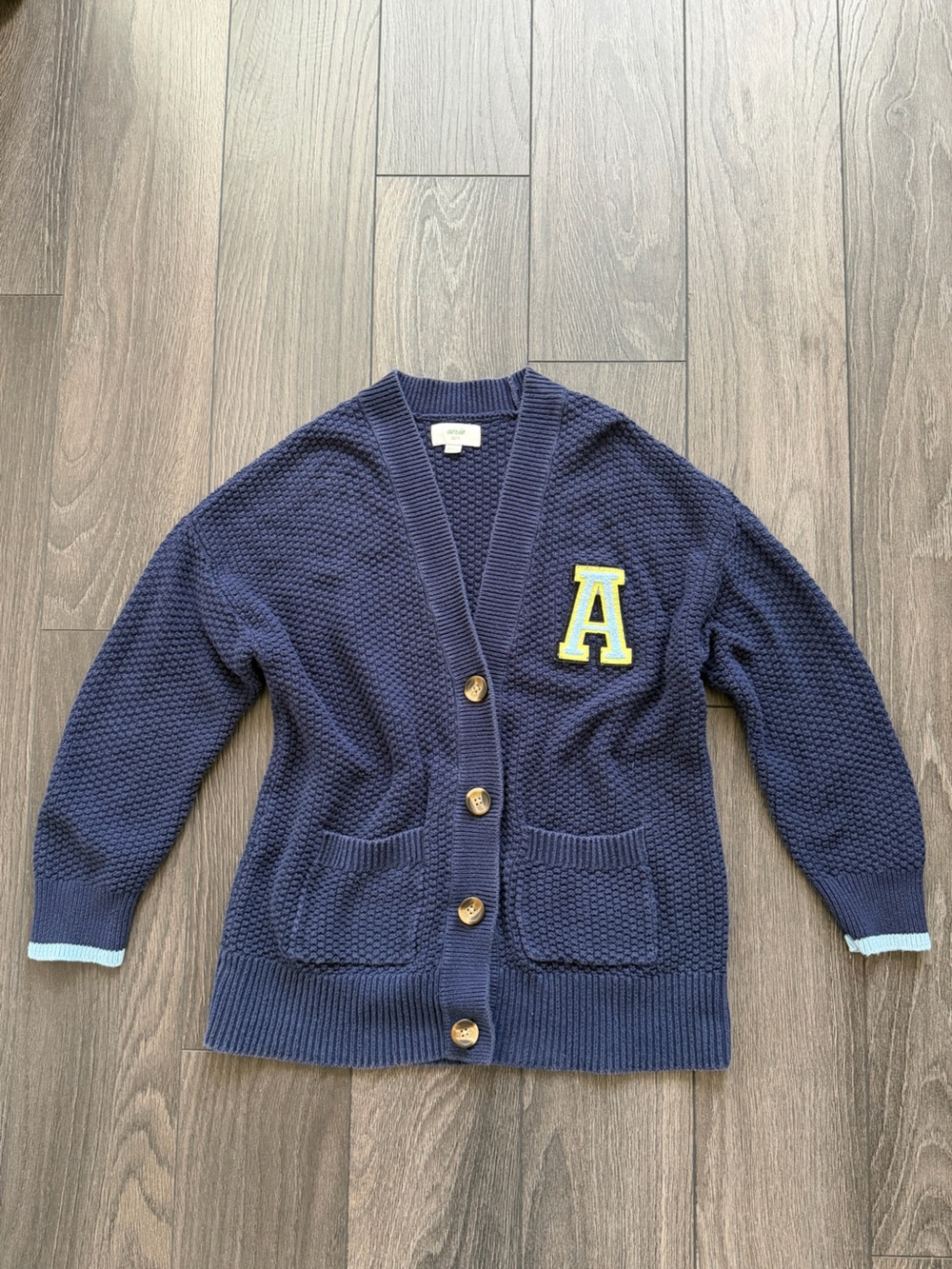 Aerie Blue Knit Sweater